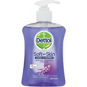 Folyékony szappan Dettol antibakteriális 250 ml Nyugtat - levendula illattal